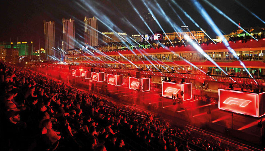 41 yıl sonra F1 Vegas’ta