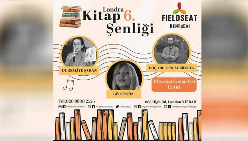 ‘6. Londra Kitap Şenliği’ başladı