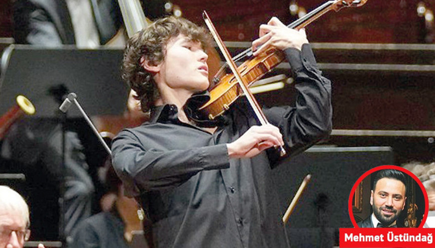 30 milyon dolarlık kemanıyla AKM’deydi