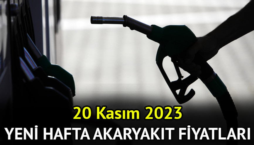 Güncel akaryakıt fiyatları 20 Kasım 2023 yayınlandı Benzine, motorine (mazota) indirim ya da zam var mı