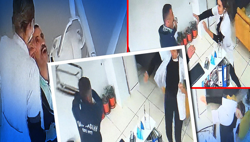 Güngörende diş doktoruna dehşeti yaşattı Sebebi pes dedirtti