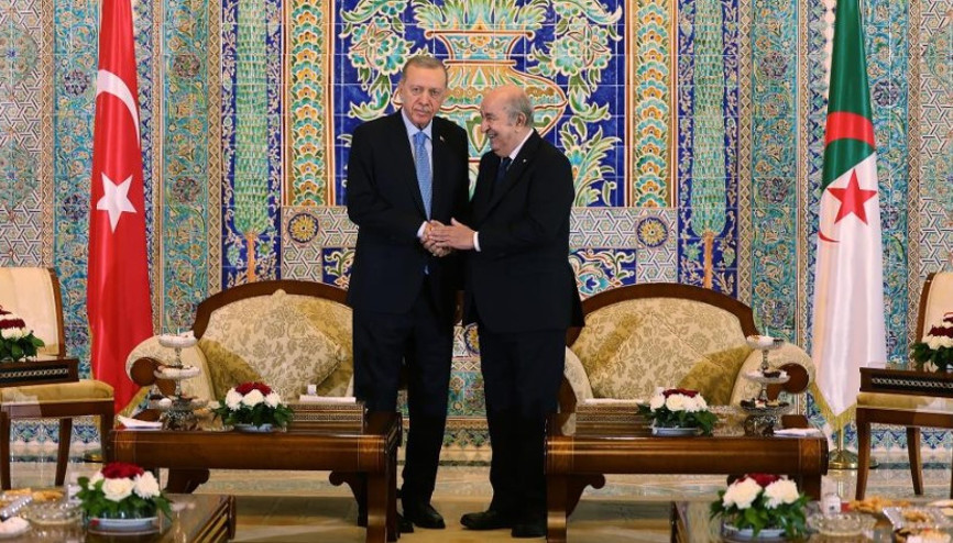 Cumhurbaşkanı Erdoğan, Abdülmecid Tebbun ile görüştü