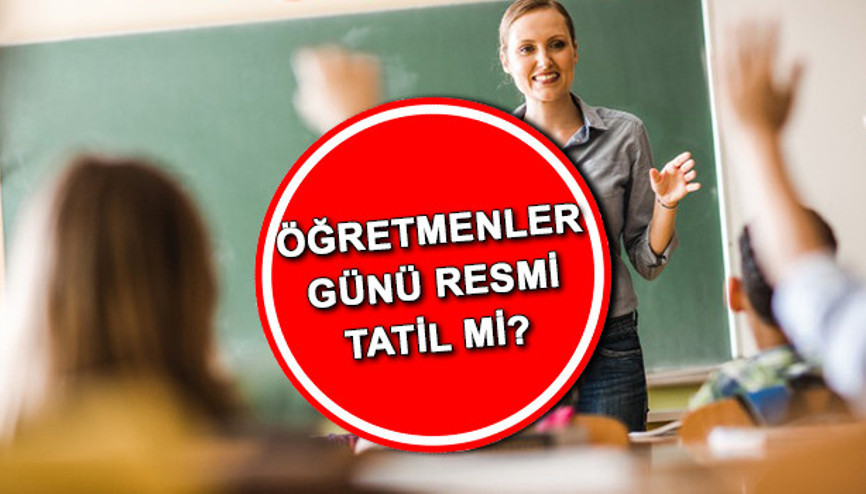 24 Kasım Öğretmenler Günü tatil mi, okul var mı Öğretmenler Günü yarım gün mü olacak, ders işlenecek mi İşte Resmi Gazete bilgisi....