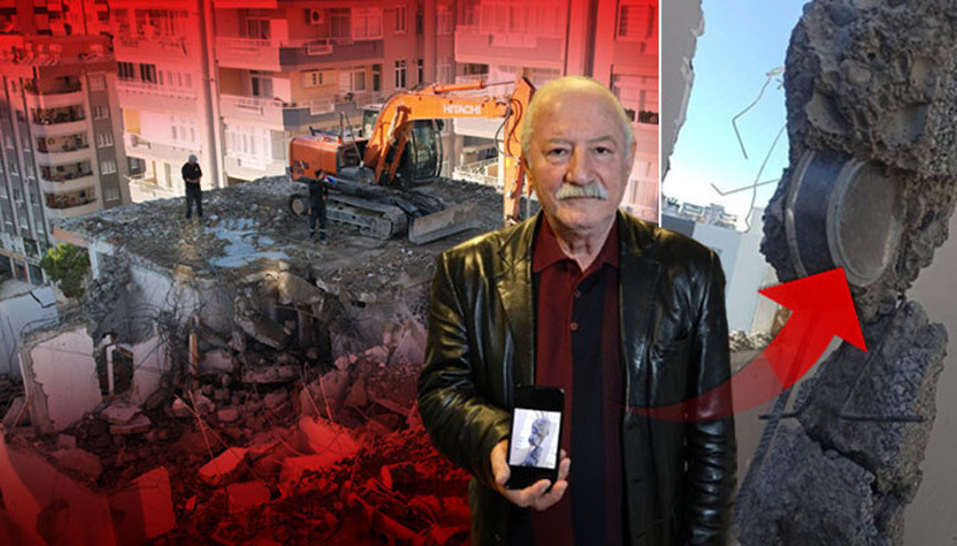 Ağır hasarlı binada şaşırtan görüntü: Daha önce hiç karşılaşmadım, menemen yapan işçilerden kalmıştır