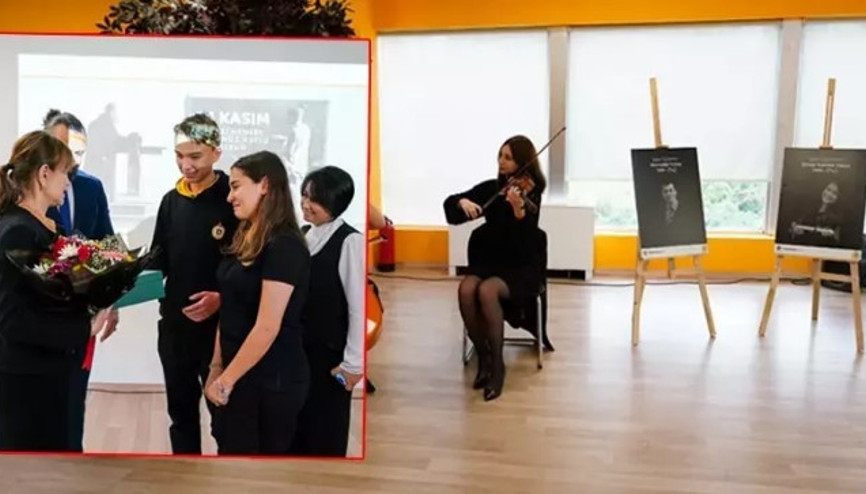 Demirören Medya Lisesi, şehit edilen öğretmenleri unutmadı