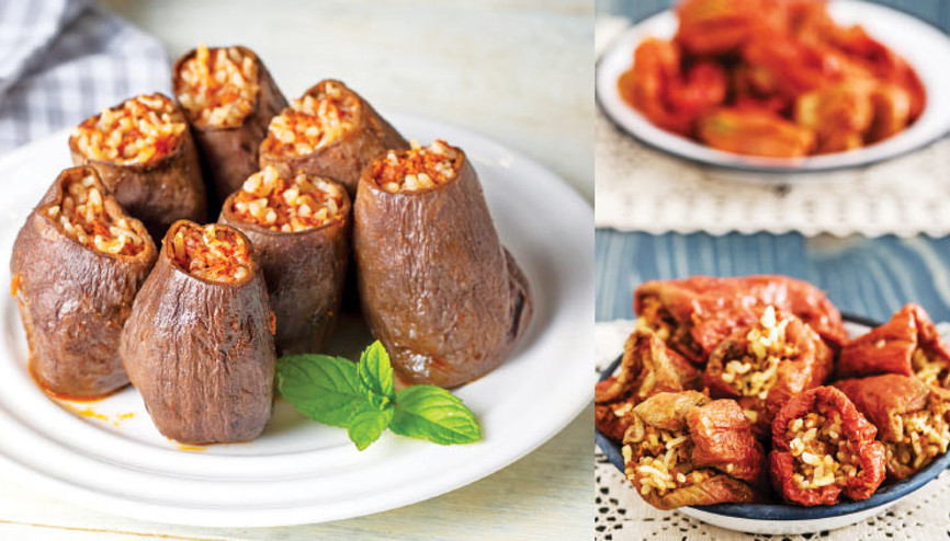 Kuru patlıcan dolması mı kuru biber dolması mı