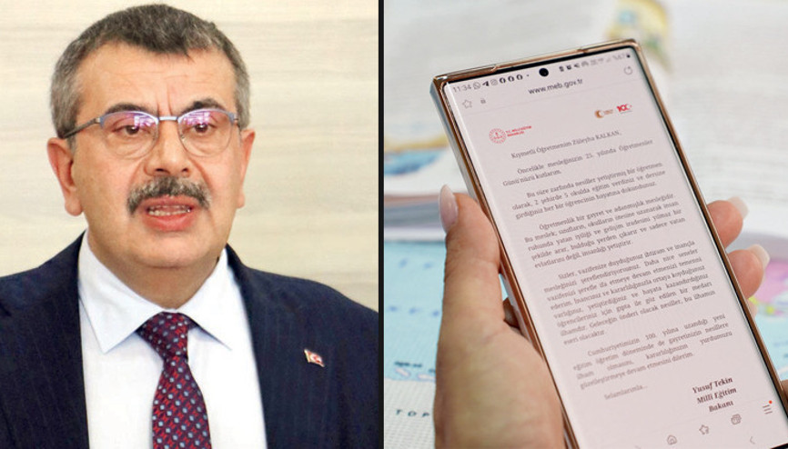 Bakandan mektup alan öğretmenler: Özel ve önemli hissettik’