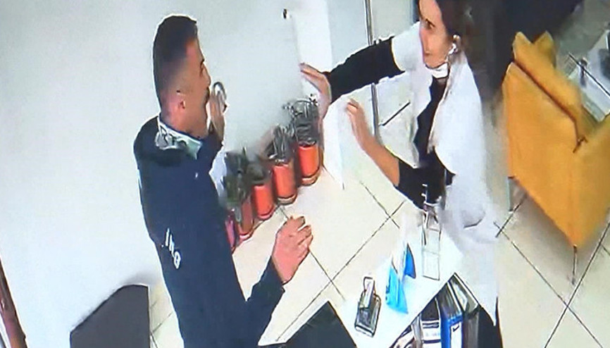 Görüntüler sosyal medyada tepki toplamıştı Diş hekimine saldıran şahıs yakalandı