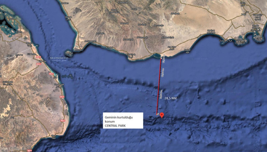 Aden Körfezinde kaçırılan Türk mürettebatın da olduğu gemi kurtarıldı