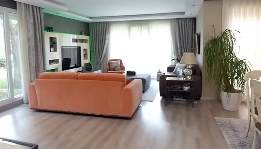 Ataşehirde sıcak bir yuva... Ünlü çift bu evde yaşıyor