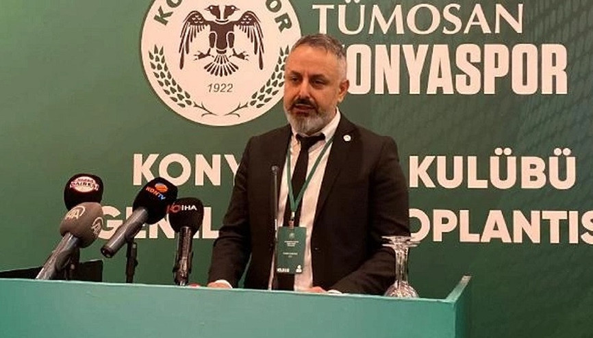 Konyasporda yeni başkan Ömer Korkmaz oldu.