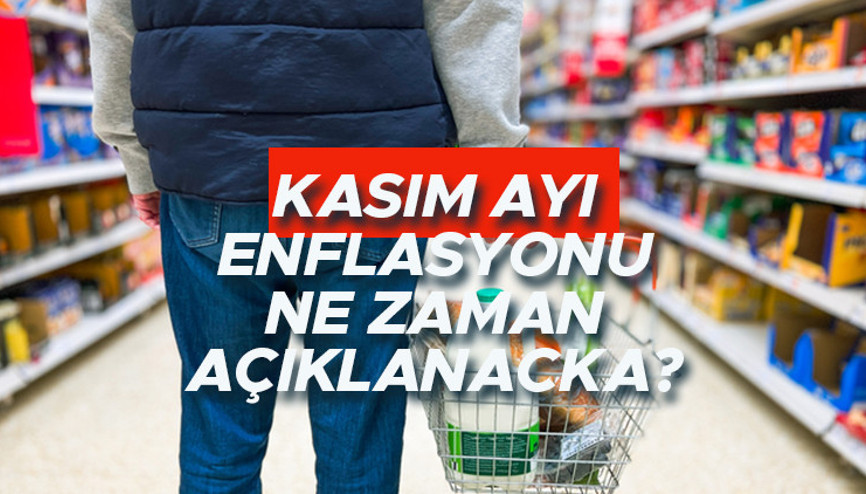 Kasım ayı enflasyonu ne zaman, saat kaçta açıklanacak 2023 Kasım ayı enflasyon beklentisi