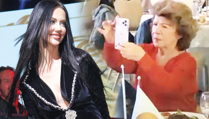 Hera söyledi, kayınvalidesi Serpil Doğulu fotoğraf çekti