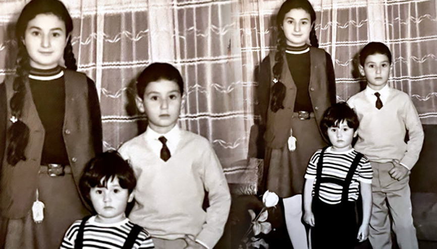 Ünlü şarkıcı paylaştı: Küçükken biz... Ablam, abim ve ben