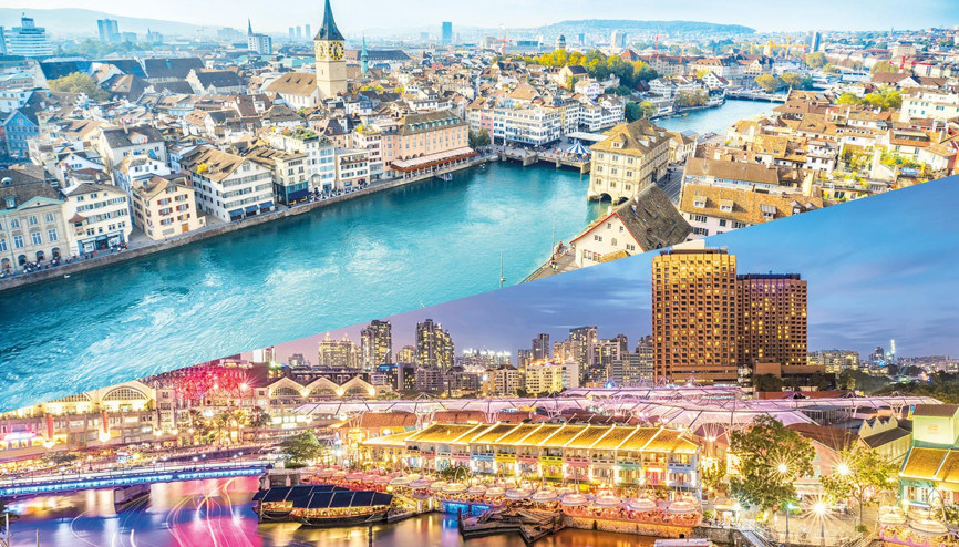 En pahalı şehirler Singapur ve Zürih