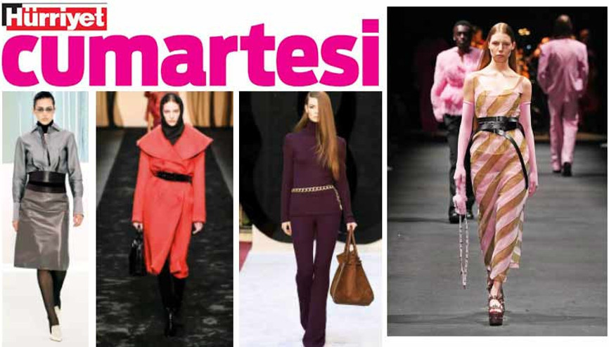 Kemerleri şık olmak için sıkın