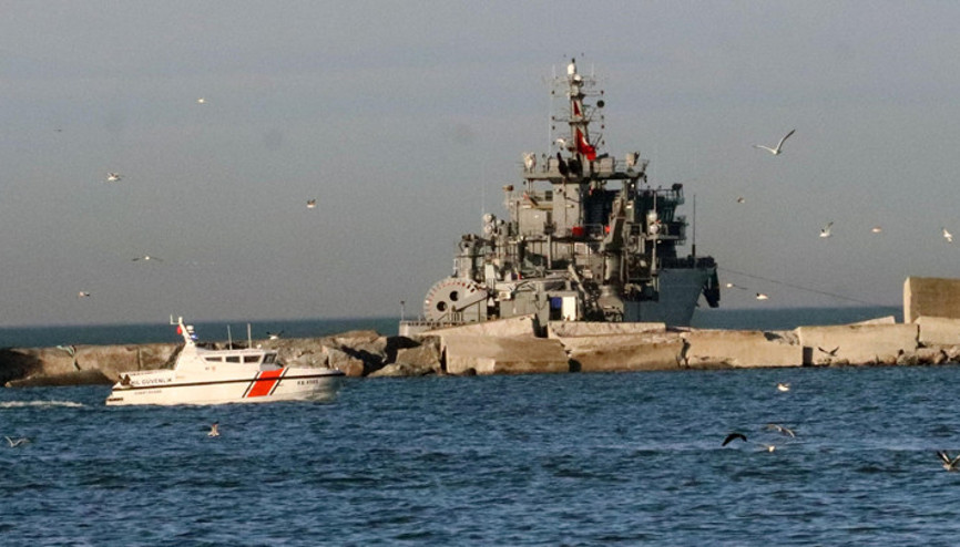 Batan Kafkametler gemisinin kayıp 7 mürettebatını arama çalışmaları devam ediyor Batan Kafkametler gemisinin kayıp 7 mürettebatını arama çalışmaları devam ediyor