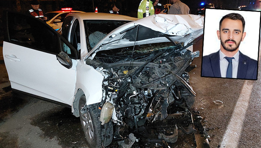 AK Parti Artvin Gençlik Kolları Başkanı Samsunda kazada hayatını kaybetti