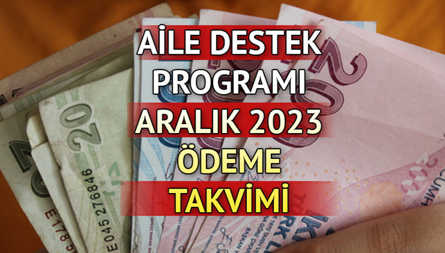 AİLE DESTEK PROGRAMI ARALIK ÖDEME TAKVİMİ 2023: Bu ayın Aile Destek Programı ödemeleri ne zaman, ayın kaçında hesaplarda olacak İşte ödeme takvimi ve sorgulama ekranı...
