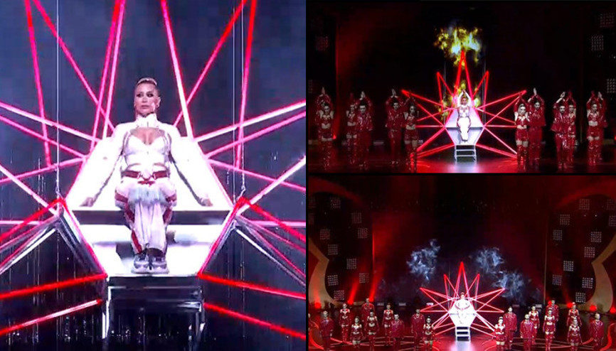 Pantene Altın Kelebek Ödül Töreninde İrem Dericiden muhteşem şov