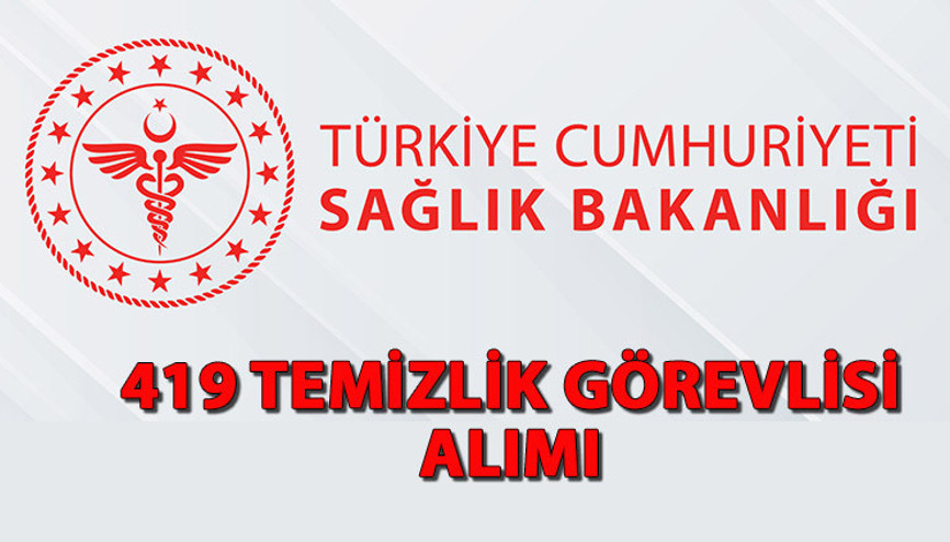 SAĞLIK BAKANLIĞI PERSONEL ALIMI BAŞVURUSU 2023 | Sağlık Bakanlığı 419 işçi alımı ne zaman, başvuru şartları neler İşte temizlik görevlisi işçi alımı başvuru tarihleri ve kadro dağılımı SAĞLIK BAKANLIĞI PERSONEL ALIMI BAŞVURUSU 2023 | Sağlık Bakanlığı 419 işçi alımı ne zaman, başvuru şartları neler İşte temizlik görevlisi işçi alımı başvuru tarihleri ve kadro dağılımı
