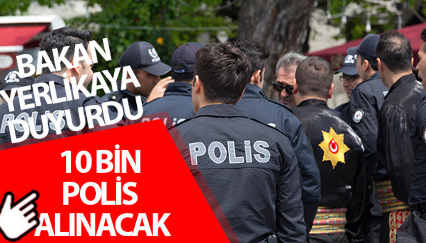10 BİN POLİS ALIMI BAŞVURUSU: İlk duyuru geldi.. Bakan Yerlikayadan polislik sınavı için önemli açıklama Başvuru şartları belli oldu mu