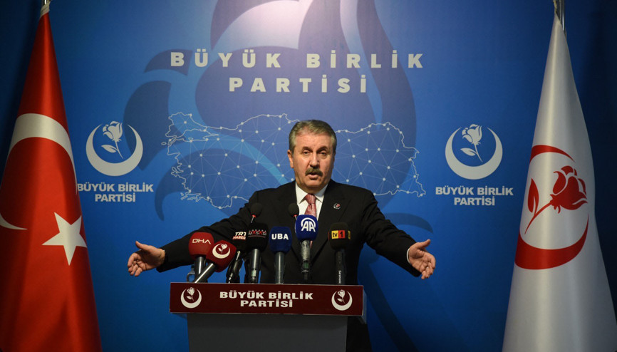 Büyük Birlik Partisi Genel Başkanı Desticiden asgari ücret açıklaması