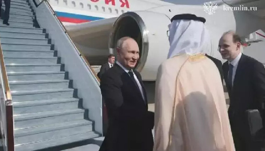 Rusya Devlet Başkanı Putin, Birleşik Arap Emirlikleri’nde
