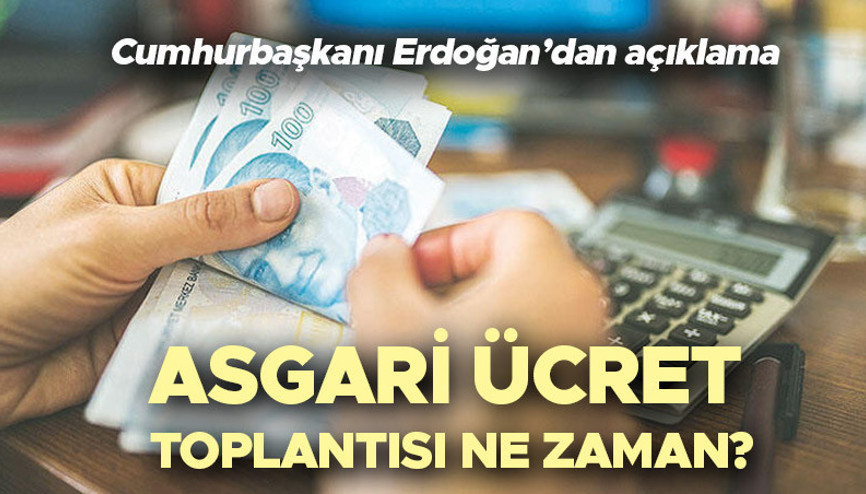Asgari ücret ne kadar olacak 2024 | Asgari ücret komisyonu ne zaman toplanacak Cumhurbaşkanı Erdoğan çalışanların kayıplarını giderecek diyerek ilk toplantı tarihini duyurdu
