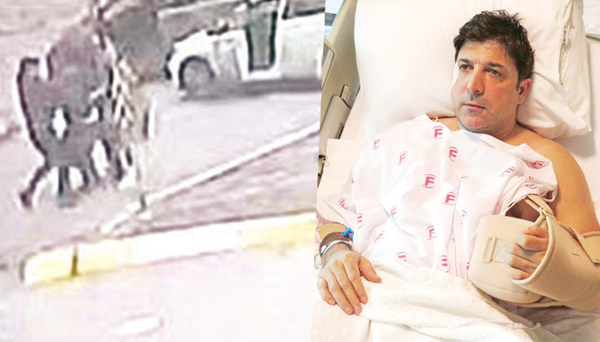 Eski futbolcu Oktay Derelioğlu ve eşine trafikte saldırı