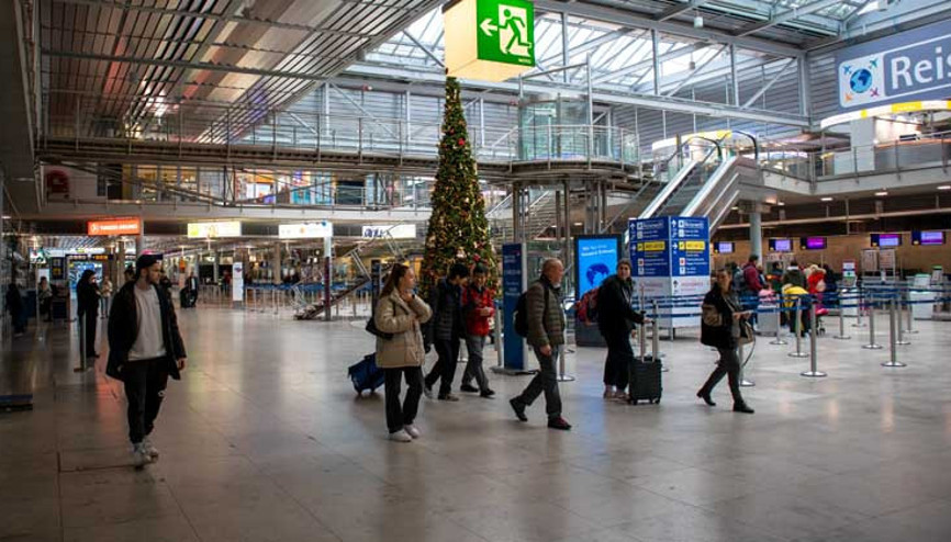 Nürnberg Havaalanı odun talaşıyla ısıtılıyor