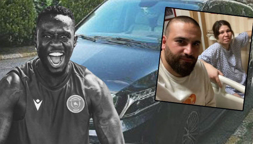 Mbaye Diagne, İstanbulda arabasının çalındığını duyurdu Çalan şahsı da ifşa etti