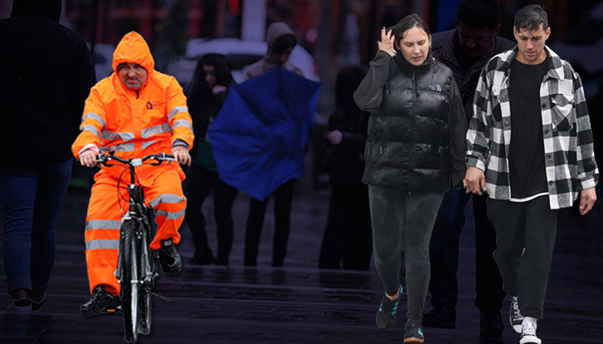 Meteorolojiden yeni hava durumu raporu: Hafta sonu donacağız İstanbul dahil 14 kentte yağış alarmı