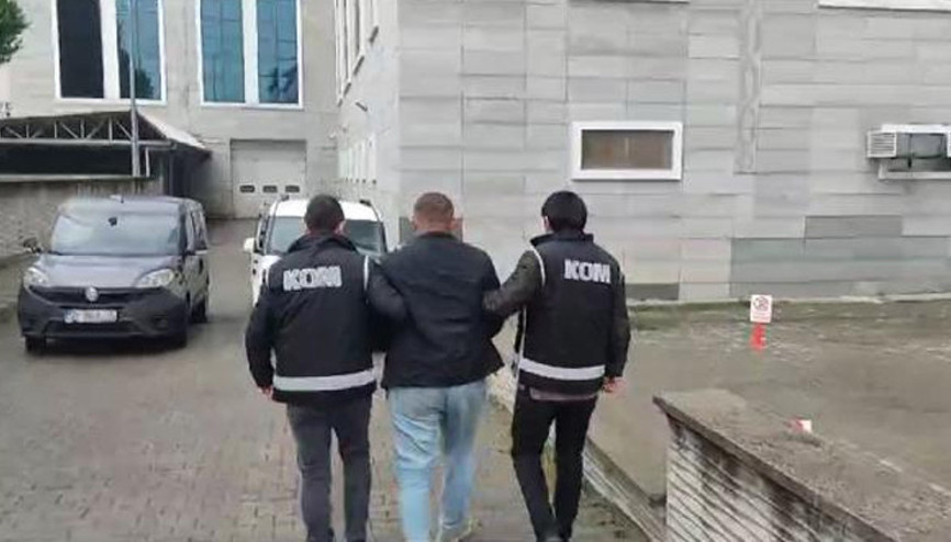 Samsunda firari hükümlü ahırda yakalandı