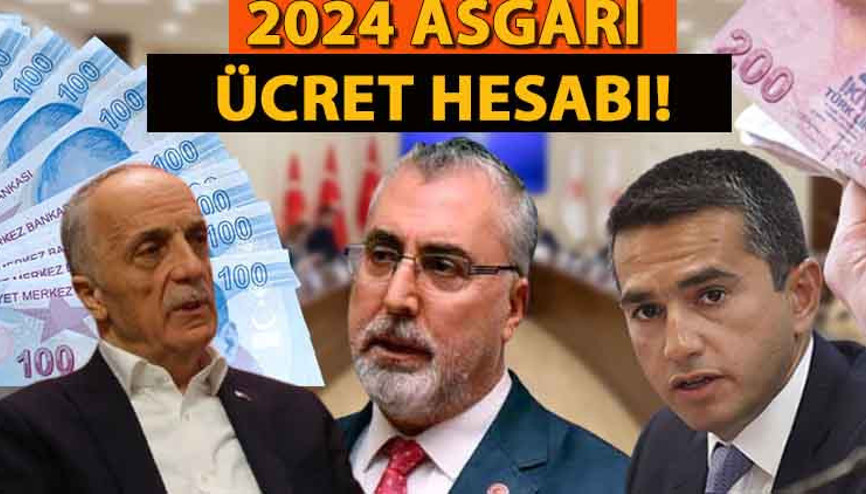 ASGARİ ÜCRET ZAMMI 2024 SON DAKİKA | Ocak’ta Asgari ücret ne kadar olacak Asgari ücret % kaç zamlanacak Asgari ücret zammında ilk toplantı geride kaldı