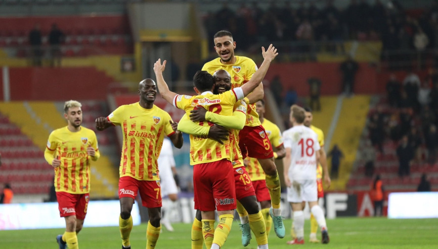 Kayserispor dolu dizgin