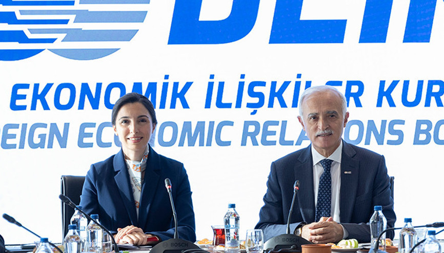 DEİK Yönetim Kurulu, MB Başkanı Erkan’ı ağırladı