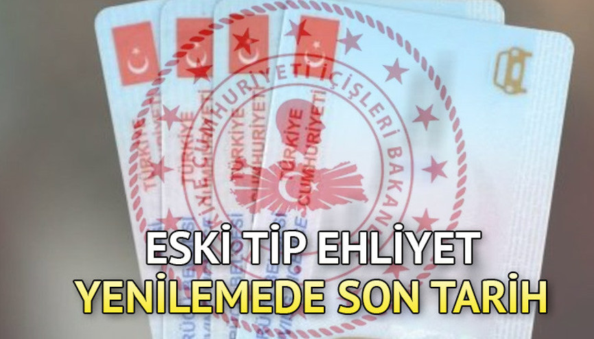 EHLİYET YENİLEME SON TARİH BİLGİSİ | Sürücü belgesi yenileme süresi uzatıldı mı, ne zamana kadar yapılacak Ehliyet yenileme ücreti ne kadar, nasıl randevu alınır Eski tip ehliyeti olanlar için bu tarihe dikkat EHLİYET YENİLEME SON TARİH BİLGİSİ | Sürücü belgesi yenileme süresi uzatıldı mı, ne zamana kadar yapılacak Ehliyet yenileme ücreti ne kadar, nasıl randevu alınır Eski tip ehliyeti olanlar için bu tarihe dikkat