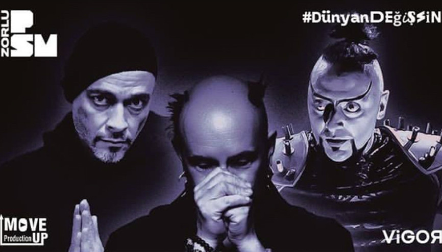 Mercan Dede, Hayko Cepkin ve Ceza aynı sahnede