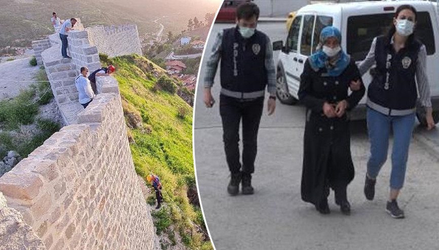 Çorumdaki korkunç cinayet Şizofreni hastası oğlunu tekme atarak surdan atan annenin cezası belli oldu