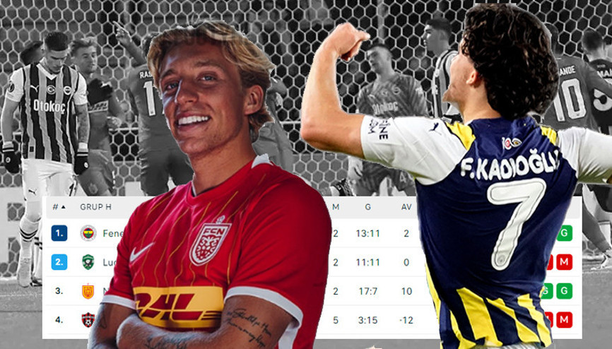 UEFA kupalarında böylesi görülmedi Fenerbahçenin grubunda sıra dışı olay... +10 averajla evlerine döndüler