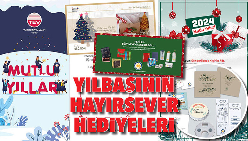 Yılbaşının hayırsever hediyeleri