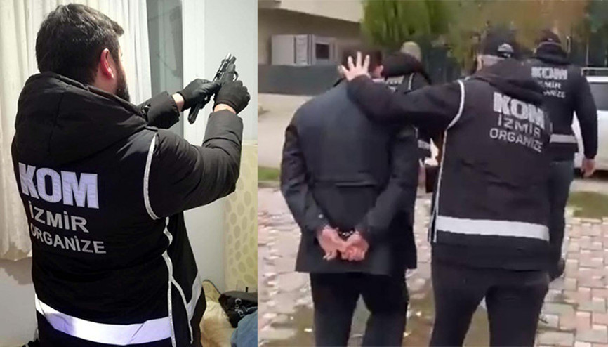 İzmir merkezli Kafes 18 operasyonunda 6 tutuklama