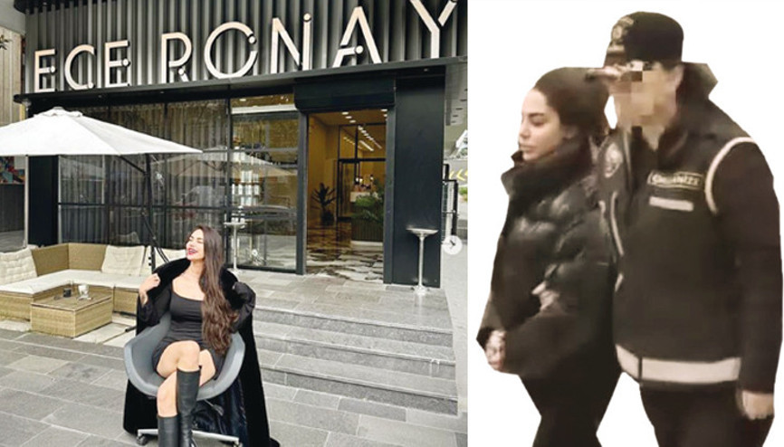 Ece Ronay’a özel harekâtlı baskın