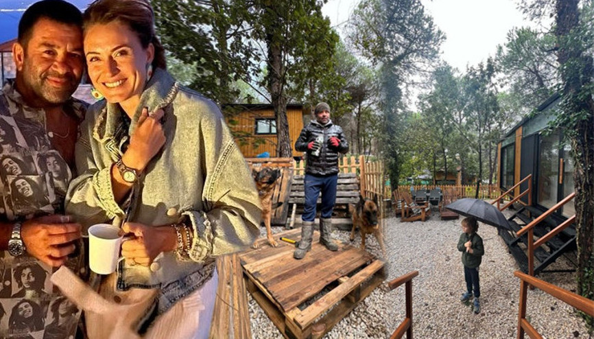 8 yıllık evliliği tek celsede bitmişti...  Ceyda Düvenciden boşanan Bülent Şakrak doğa içinde yeni bir hayat kurdu