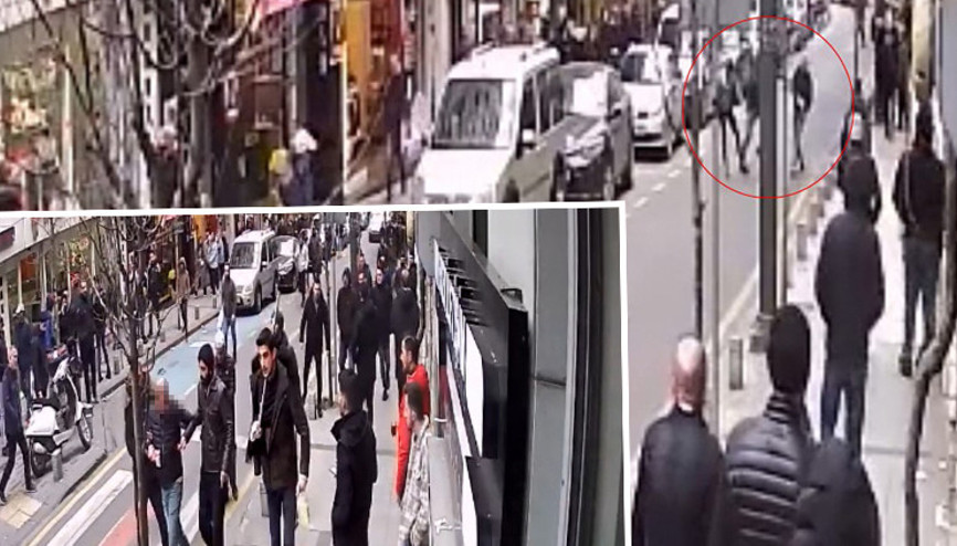 İstanbulda omuz atma kavgası Baba ve oğlu dehşet saçtı