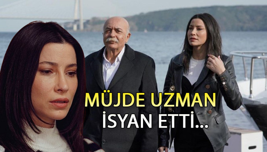 Müjde Uzman sosyal medyada isyan etti Abdullah Bey ve Alev aşkı gerçek mi oluyor Kızılcık Şerbeti Alev aldı
