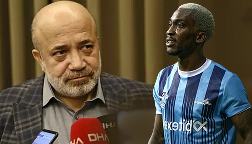 Adana Demirspor Başkanı Murat Sancaktan Henry Onyekuruya olay sözler: Şeref yoksunu
