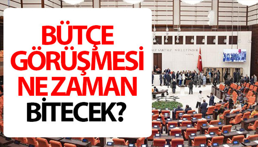 BELLİ OLDU: Meclis bütçe görüşmeleri ne zaman bitecek Aralık ayı TBMM bütçe görüşme tarihleri belli oldu