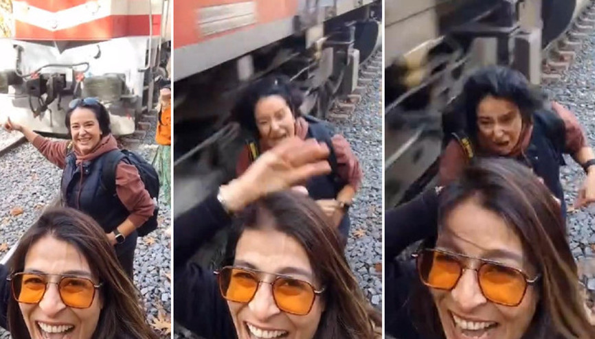 Faciadan dönüldü: Özçekim yaparken koluna tren çarptı